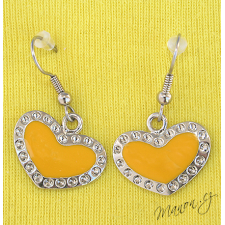 N&aacute;u&scaron;nice - žlut&aacute; srd&iacute;čka smaltovan&aacute; 